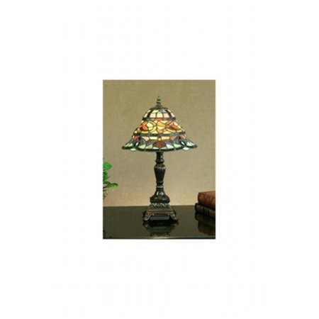 LIGHTING BUSINESS Somerset Stylish Table Lamp- Sandstone Bronze- 14 inch LI1643063
